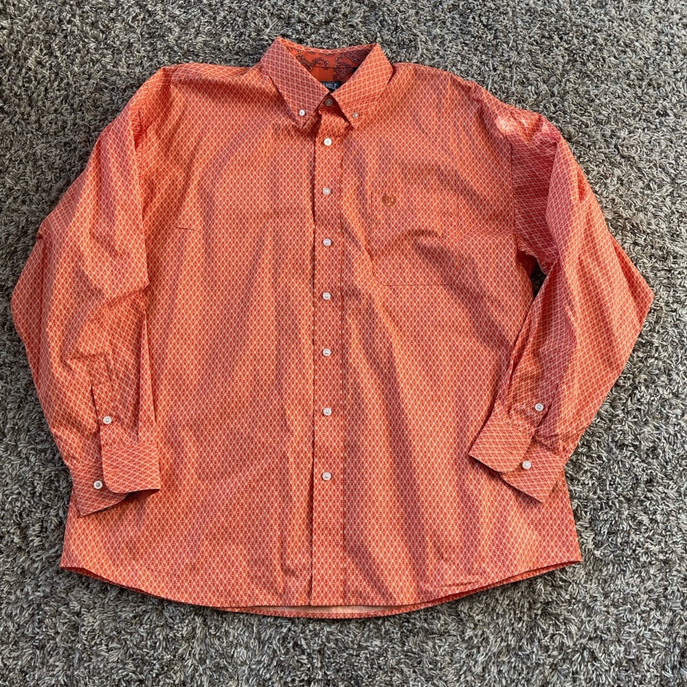 Men’s Pandhandle Button Down- XL